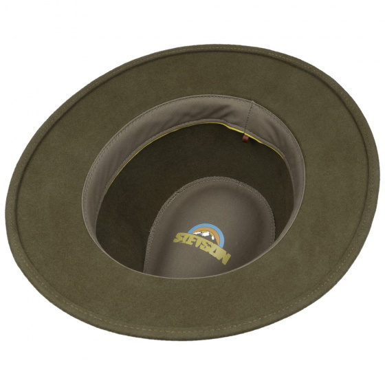 Imperial Traveller Hat Wool Felt Olive - Stetson