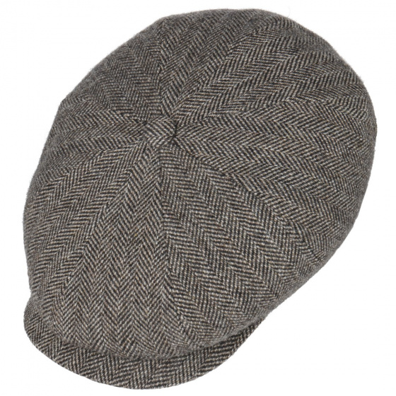 Casquette Hatteras Herringbone Cache-Oreilles Laine - Stetson