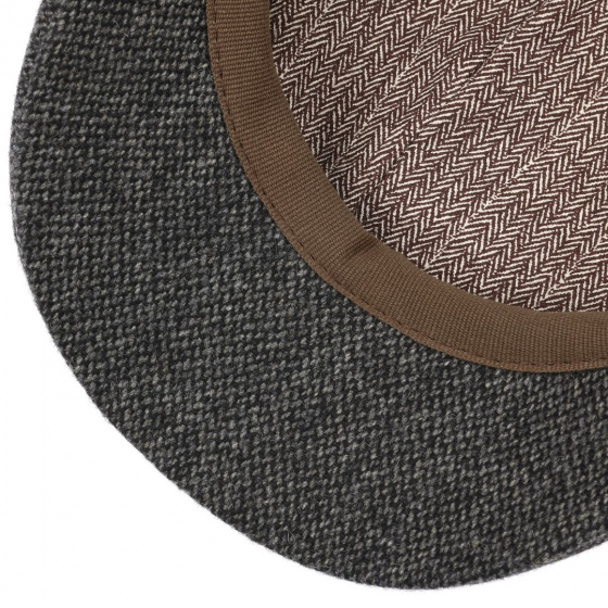 Orion Wool & Cotton Heather Gray Curved Texas Cap - Stetson