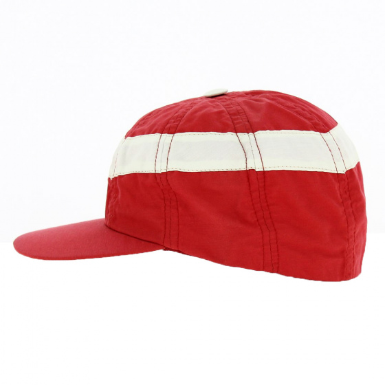 Red & White Baseball Cap - Torpedo