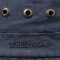 Stetson Reston Navy Organic Cotton Bucket Hat