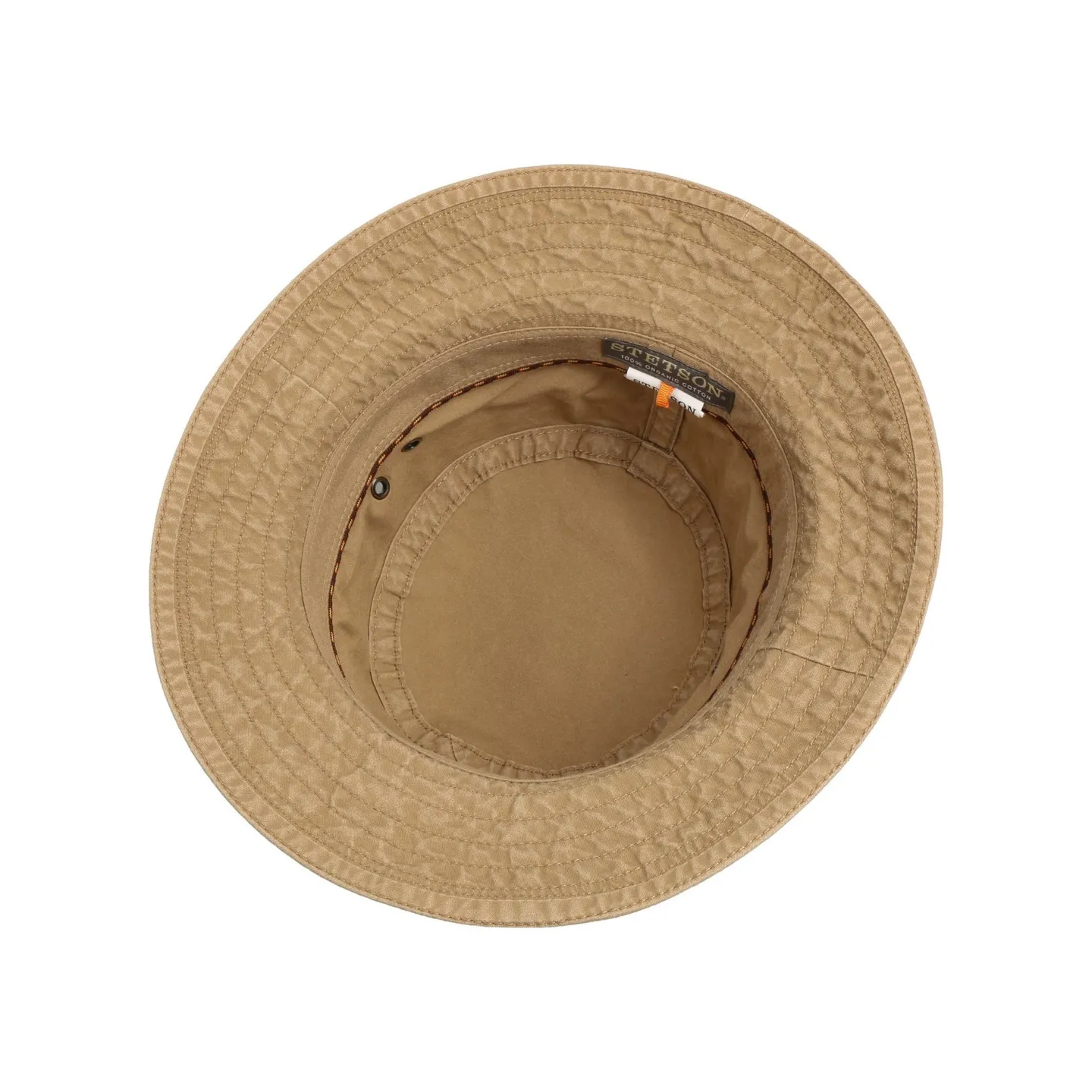 Bob Reston Taupe Coton Biologique - Bob anti uv UPF 40+- Stetson Reference : 9282 | Chapellerie Traclet