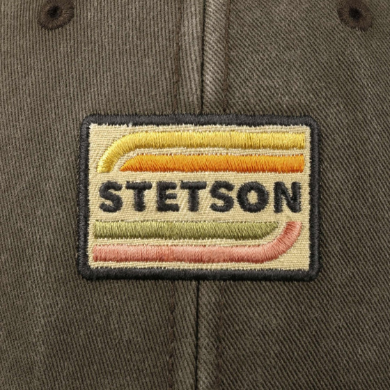 Kona Cotton Baseball Cap Olive - Stetson