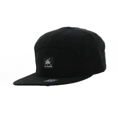 Black Polyester Baseball Cap - Traclet Reference: 18404| Traclet Hat Shop