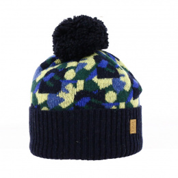Navy Pom-Pom Beanie - Stetson x Feebles