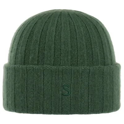Bonnet Cachemire Surth Vert - Stetson Reference : 18415 | Chapellerie Traclet