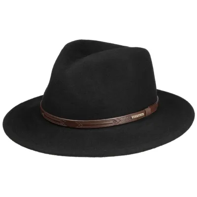 Chapeau Traveller Rémi Laine Noir- Stetson