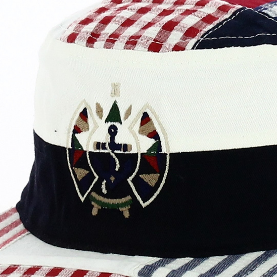 Casquette Baseball Ancre Bleu et rouge - Torpedo
