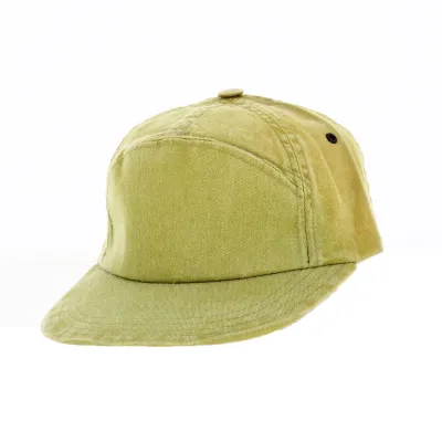 Casquette Baseball Jaune Moutarde - Torpedo Reference : 18435 | Chapellerie Traclet