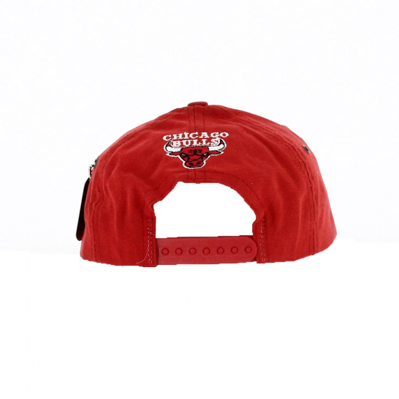 Casquette Strapback Bulls Rouge - Torpedo