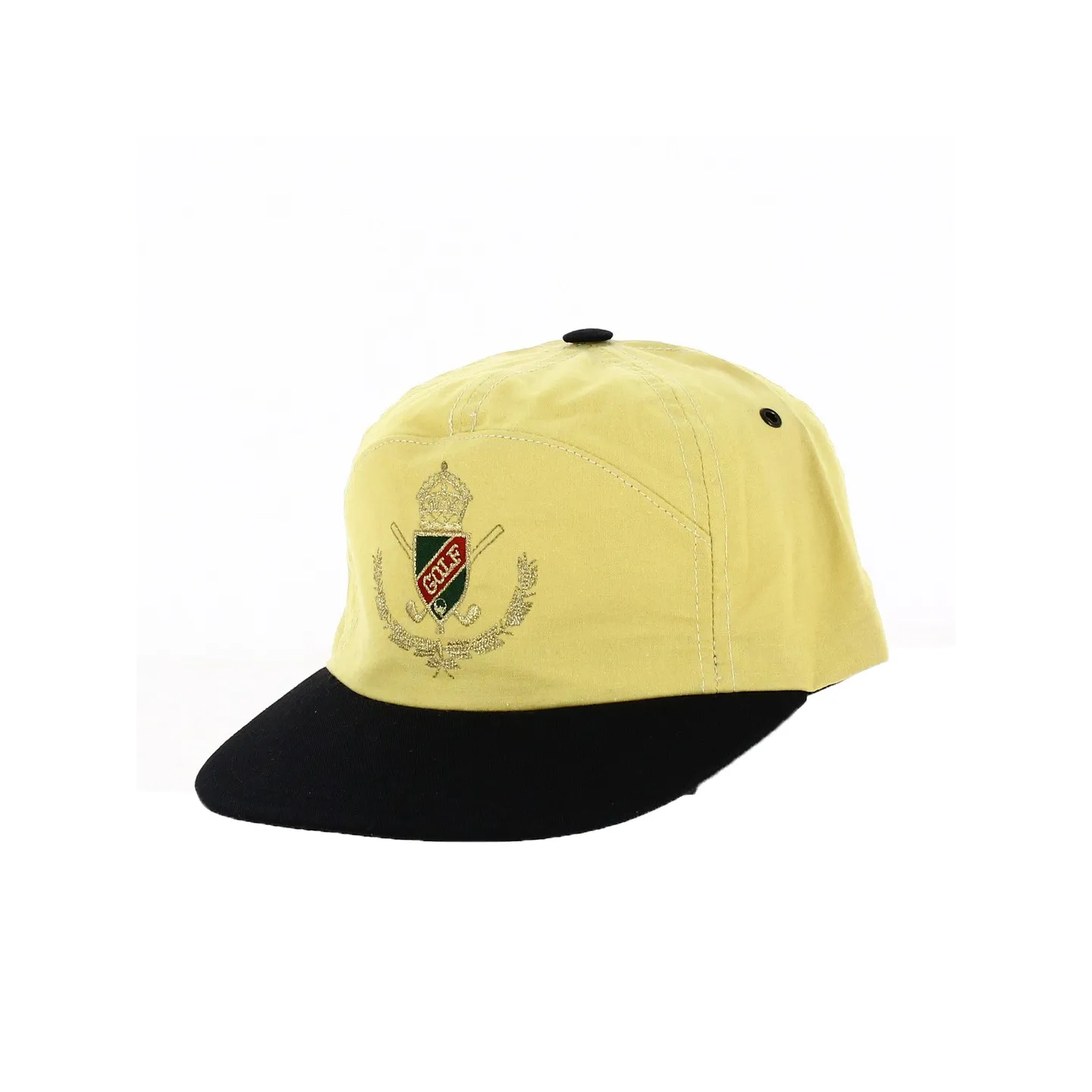 Yellow and Black Golf Baseball Cap - Torpedo Reference: 18444 | Traclet Hat Shop