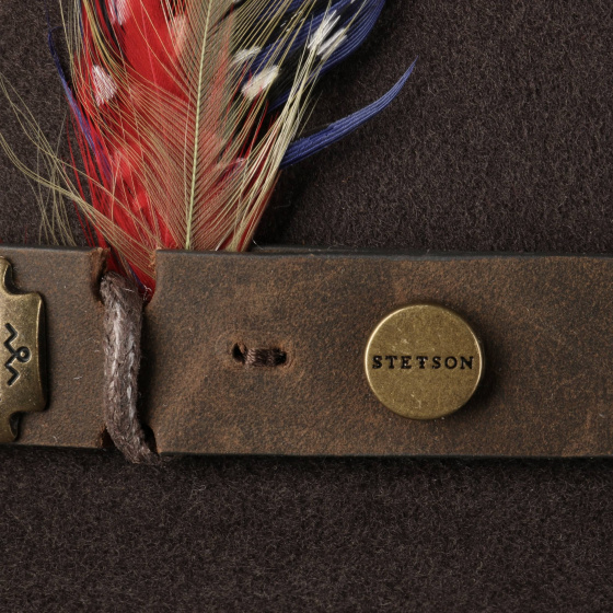 Chapeau Western Bodie Feutre Marron - Stetson