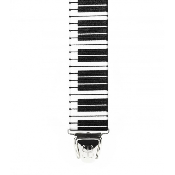 Bretelles Piano Noir &  Blanc - Traclet
