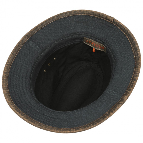 Stetson Ava Ruston Cotton Navy Traveller Hat Stetson Ava Ruston Cotton Navy Traveller Hat