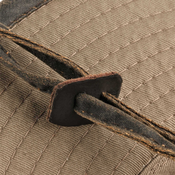 Stetson Tarn Traveller Hat Taupe Cotton