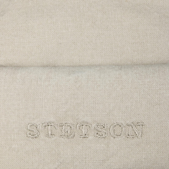 Beige Organic Cotton Washed Docker Beanie - Stetson