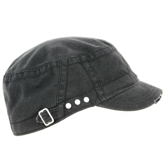 Military Field Cap Checkered Khaki - Keyone