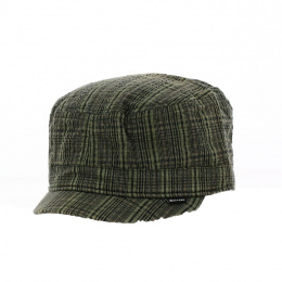 Military Field Cap Checkered Khaki - Keyone