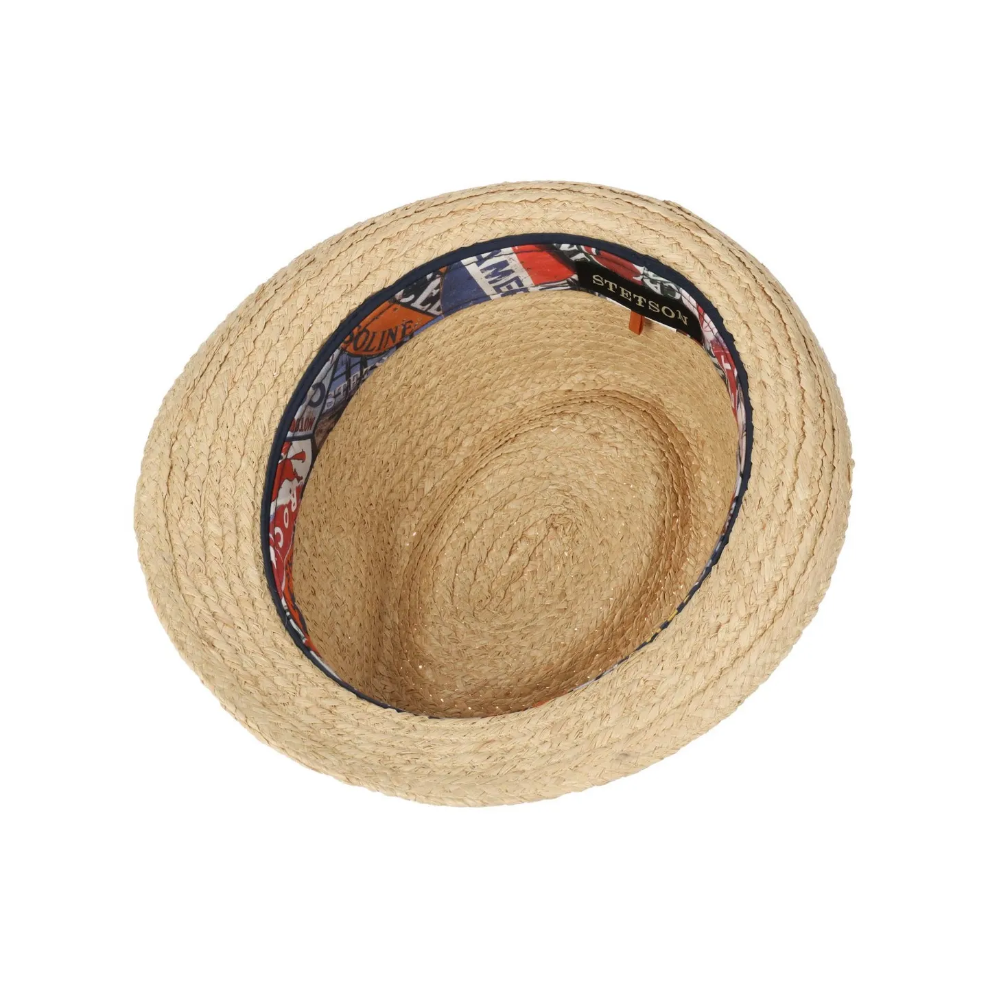 Chapeau Trilby Paille Raphia Naturelle- Stetson  Reference : 10271 | Chapellerie Traclet