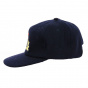 Navy Wool Ship's Master Baseball Cap - Traclet