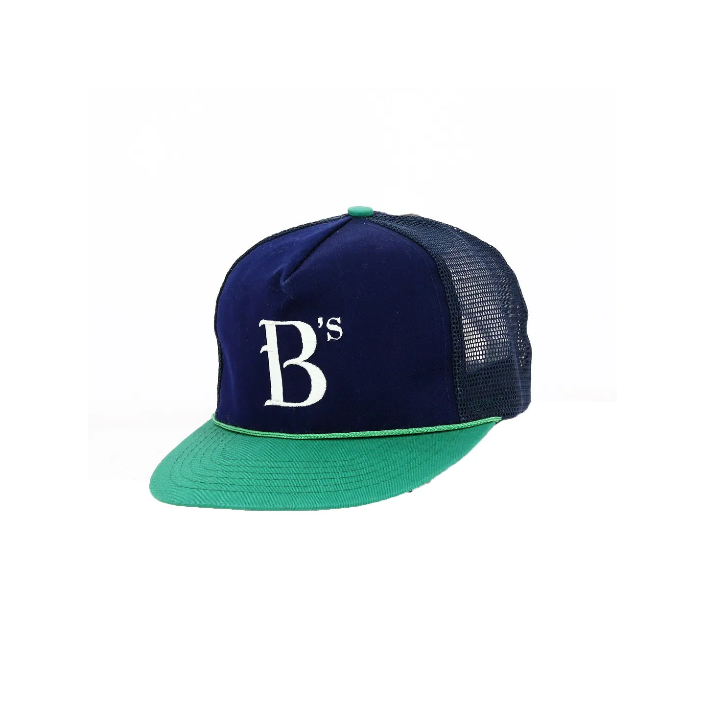 Blue and Green B's Trucker Cap - Traclet Reference: 18465 | Traclet Hat Shop