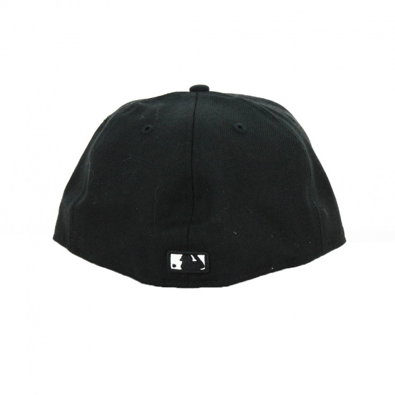 Casquette Snapback Black on Black NY Yankees Noir - New Era Casquette Snapback Black on Black NY Yankees Noir - New Era