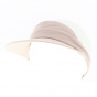 Reversible Cotton Visor Old Rose and Powder Pink - MTM