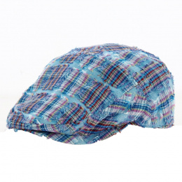 Blue Cotton Duck Bill Cap - Aussie Apparel