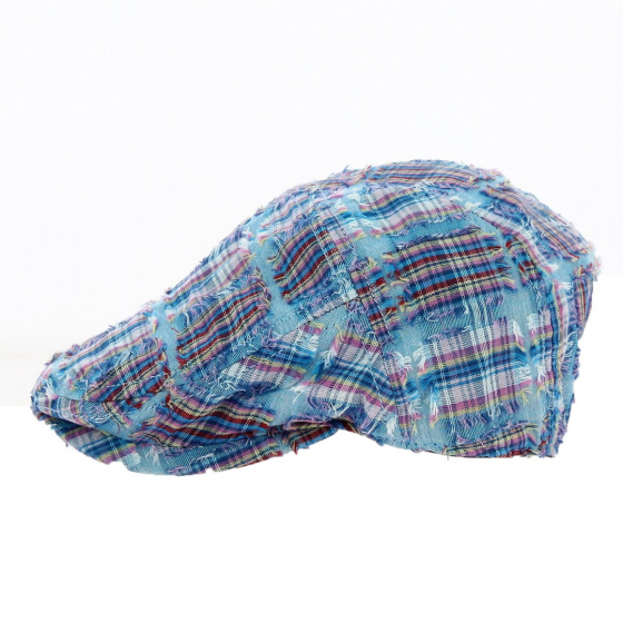 Blue Cotton Duck Bill Cap - Aussie Apparel
