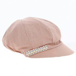 Acidule Linen Newsboy Cap - MTM