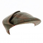 Flat cap with earflaps - Kangol