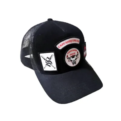 Casquette Baseball Trucker Full Patch Chicago - Scratchy's  Reference : 17869 | Chapellerie Traclet