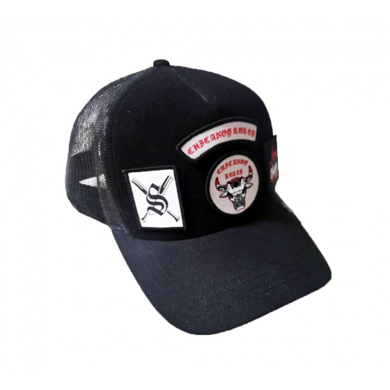 Baseball Trucker Full Patch Chicago Cap - Scratchy's