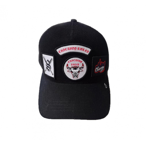 Baseball Trucker Full Patch Chicago Cap - Scratchy's