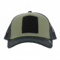 Baseball Cap Trucker Patch Army Green - Scratchy's