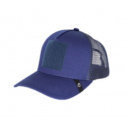 Navy Trucker Baseball Cap with Patch - Scratchy's