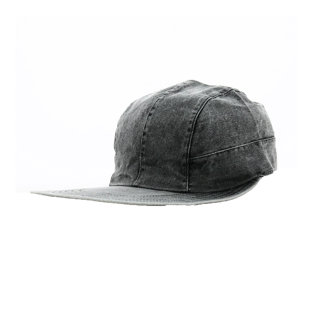 Baseball Cap Jean Black - Torpedo Reference : 18474 | Chapellerie Traclet