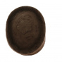 Brown Flower Wool Toque - Traclet