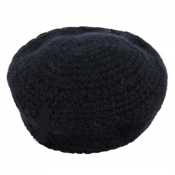 Angora Newsboy Cap - Traclet Angora Newsboy Cap - Traclet