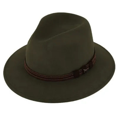 Chapeau de chasse Traveller Ambierle Olive Traclet