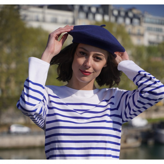 Classic Dark Purple Beret - Le Béret Français