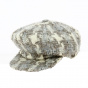 Cream Wool Newsboy Cap - Traclet