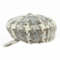 Cream Wool Newsboy Cap - Traclet