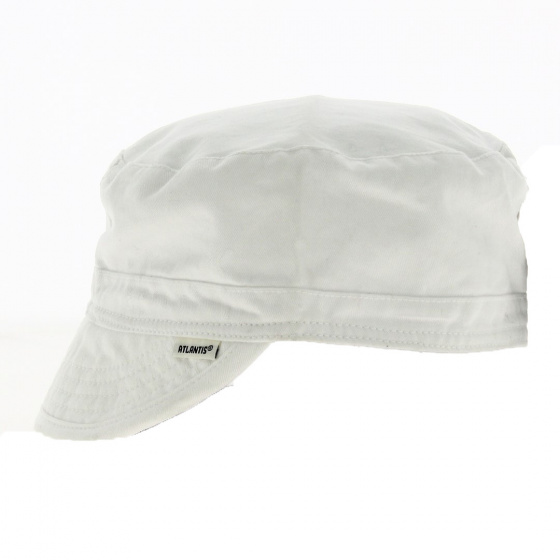 ATLANTIS Cappello Militare Army In Cotone Ripstop - Unisex, Colore Khaki, Taglia Unica Con Chiusura Velcro