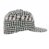 Casquette Baseball Carreaux Noir et blanc - Torpedo Reference : 18498 | Chapellerie Traclet
