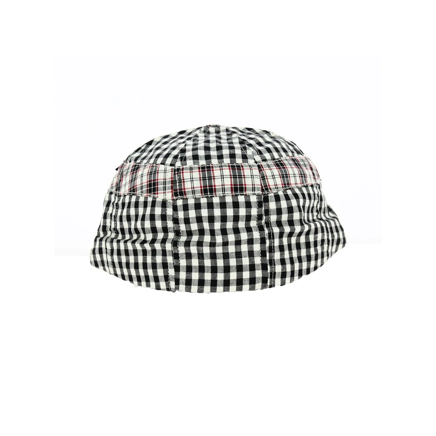 Black and White Checkered Baseball Cap - Torpedo Reference: 18498 | Traclet Hat Shop