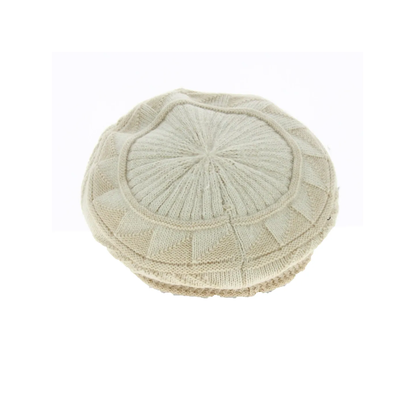 Beige Wool Newsboy Cap - Traclet Reference: 18501 | Chapellerie Traclet