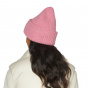 Pink Merino Wool Alpine Beanie - Tilley