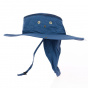 Bermuda Hat Navy Neck Cover - Traclet