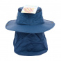 Bermuda Hat Neck Cover Navy - Traclet
